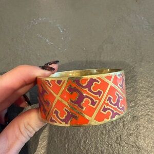 Tory Burch enamel cuff